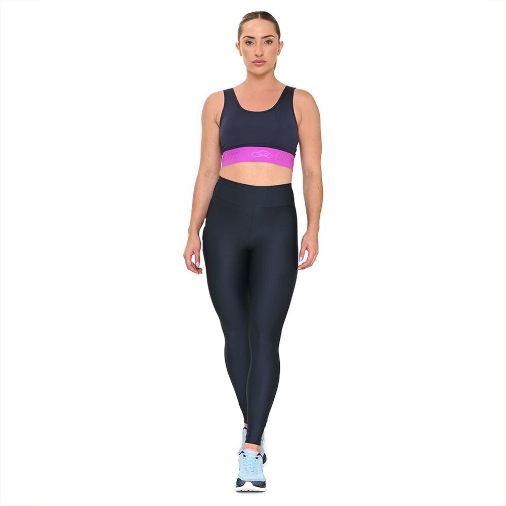 Legging Basic Azul Marino Mujer image number 1.0